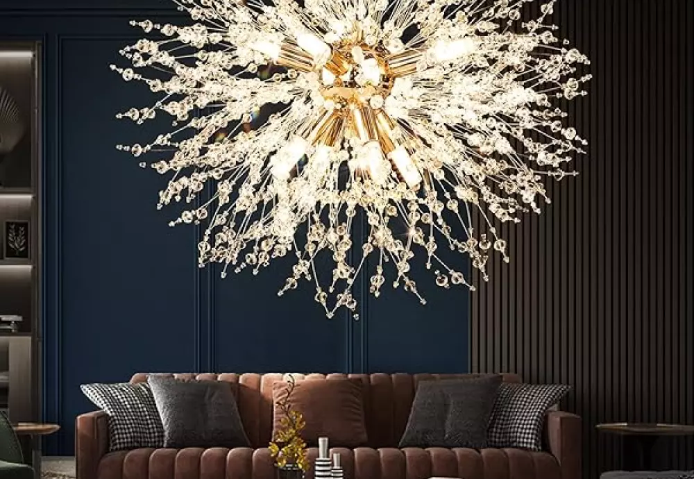 clear glass globe chandelier