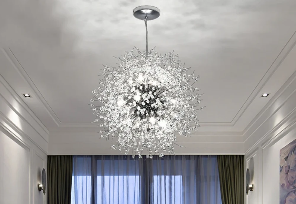 dining room crystal chandelier lighting