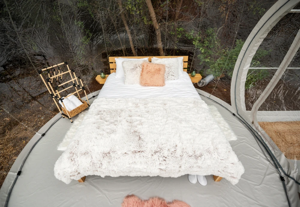 bubble tent glamping hotel